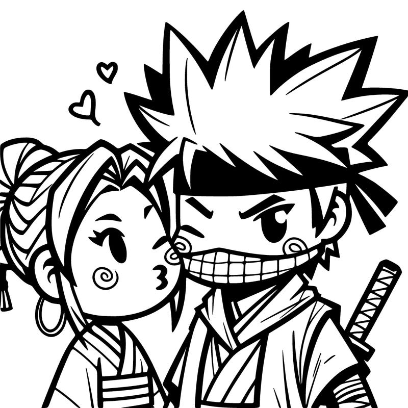 naruto in love with woman