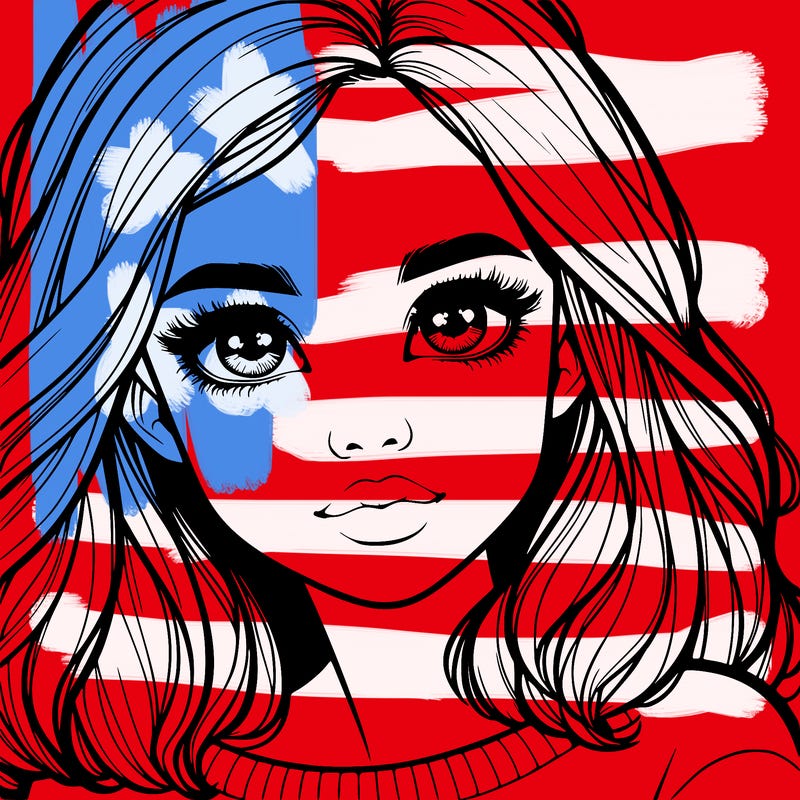 realistic girl whith cute eyes