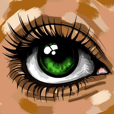 realistic eye