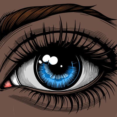 realistic eye