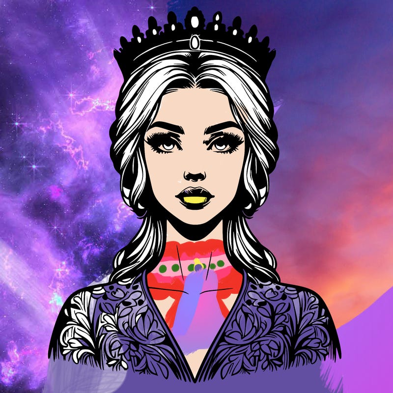 realistic beautiful queen