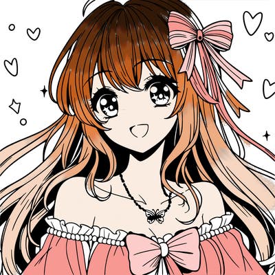 girl  beautiful manga