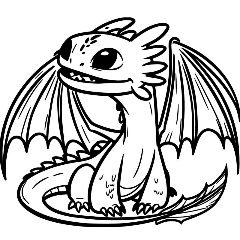 toothless dragon