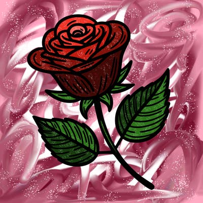 a single rose