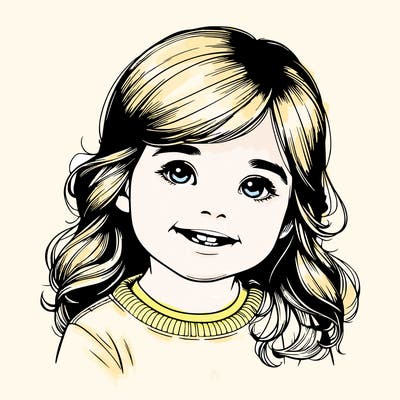 relistic 2 year old girl