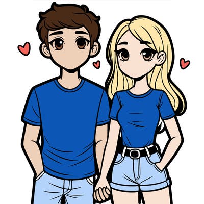 boyfriend and girlfriend