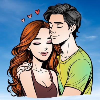 realistic couple