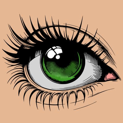realistic eye