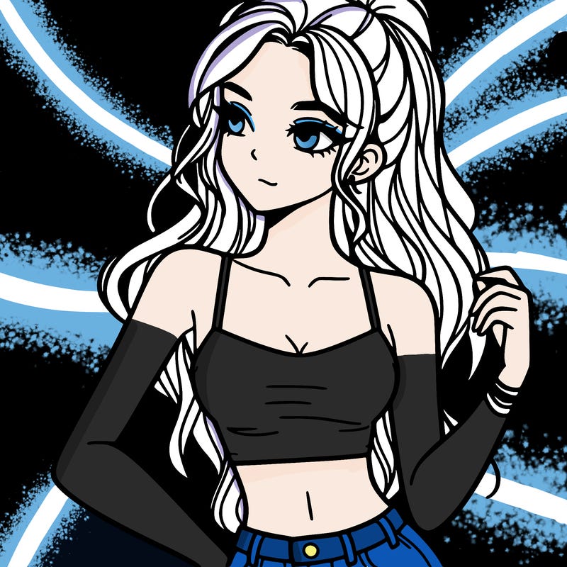 girl in crop top