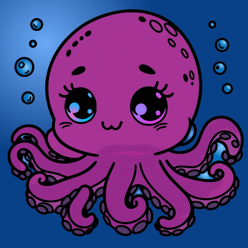 cute octopus