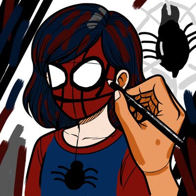 drawing a realistic person