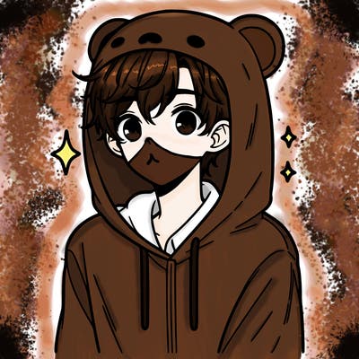 a 17 year old boy in a cute animal hoodie