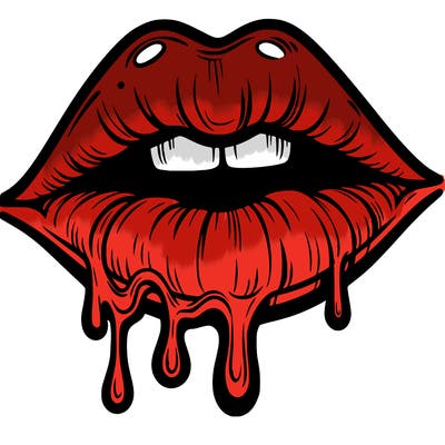 lips that look realistic and drip