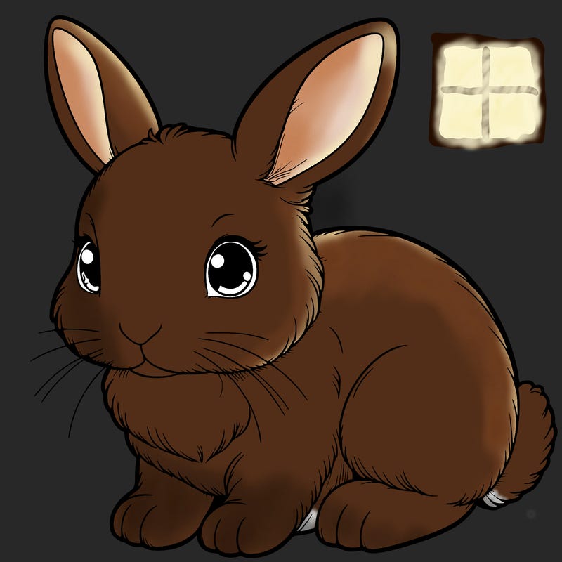 bunny realistic cute