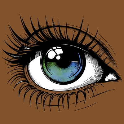 realistic eye