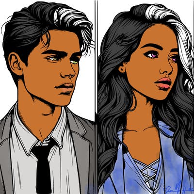 realistic couple