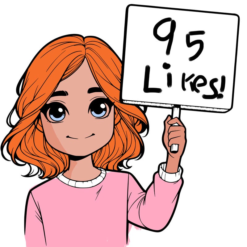 realistic girl holding up a sign