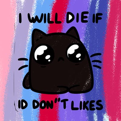 a cat that will die if we don’t get 10 likes