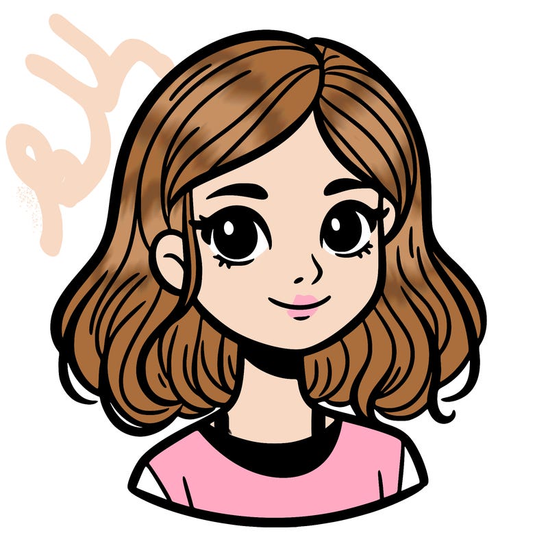 female with shoulder length hair