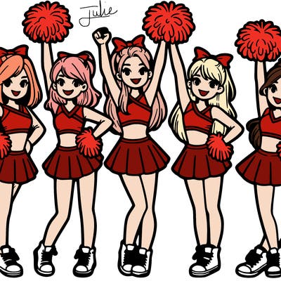 cheerleaders