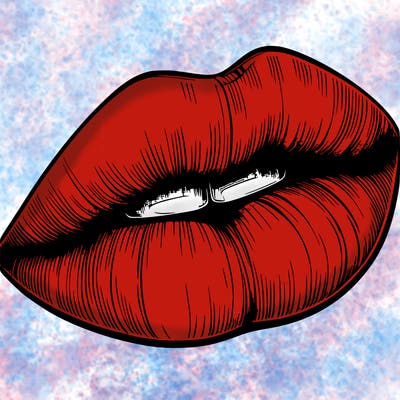 realistic lips