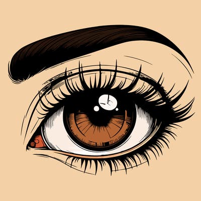 realistic eye