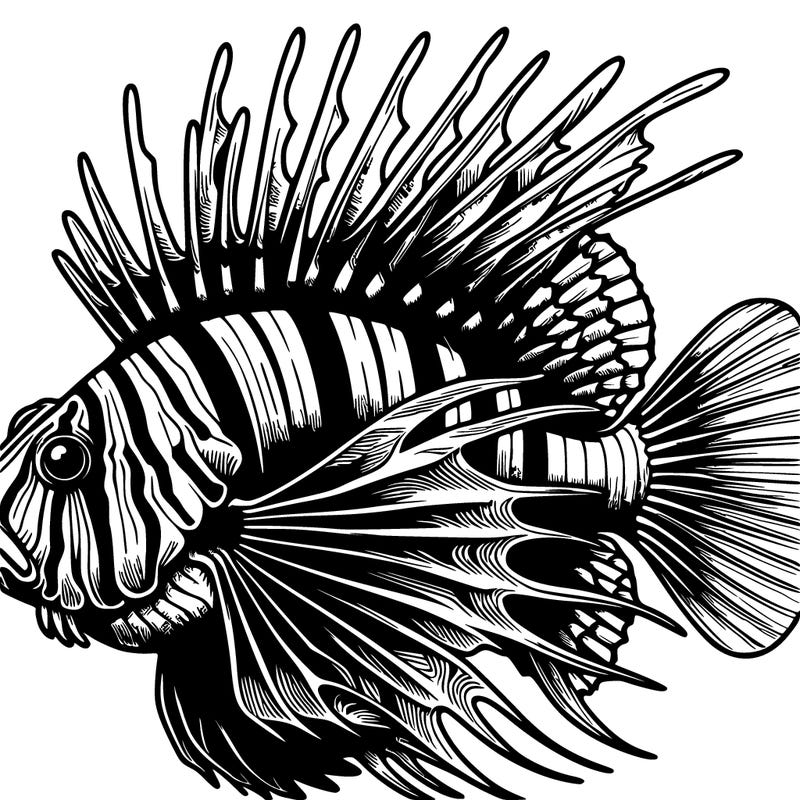 realistic exotic fish