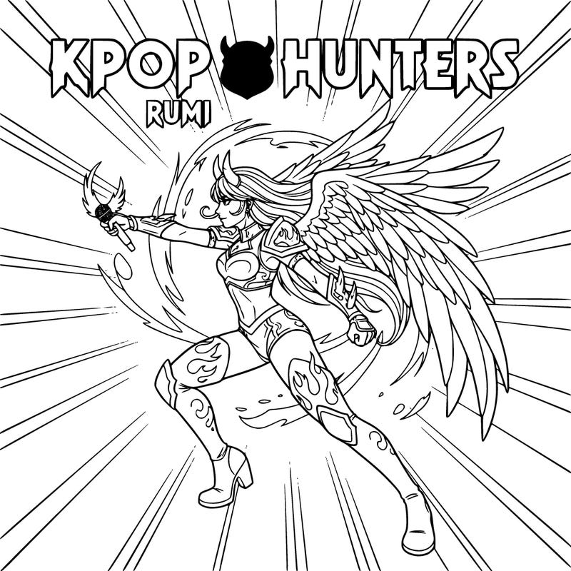 rumi from kpop 👿 hunters