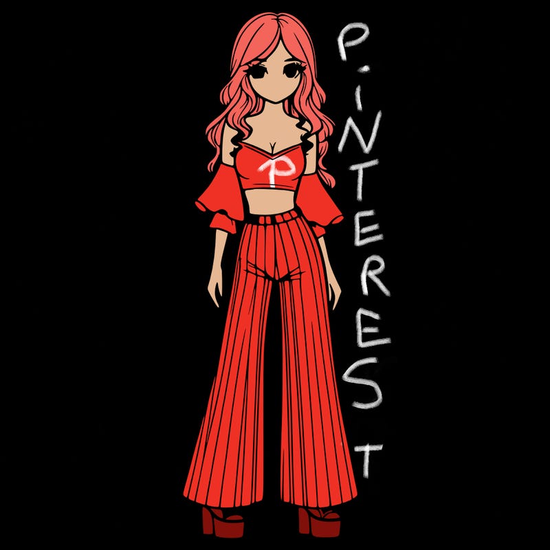 girls with flare pants and crop tops realistic