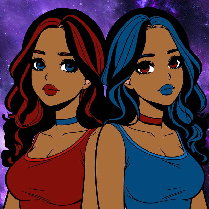 realistic twin sisters