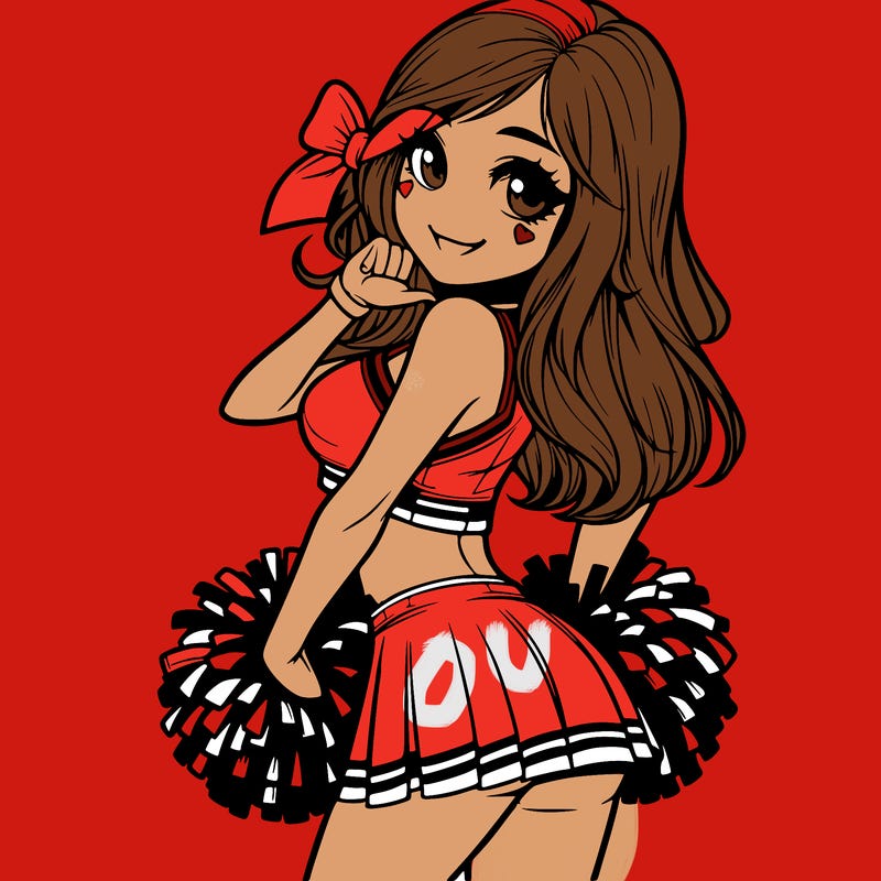 realistic cheerleader