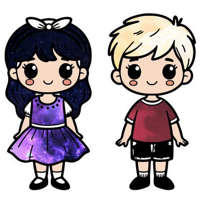 girl and boy