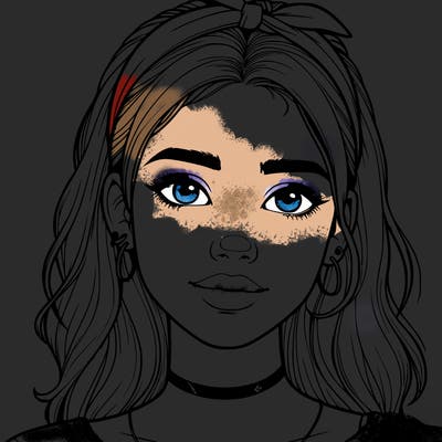 realistic teenage girl