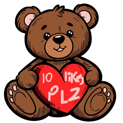 teddy bear a heart