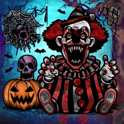 scary clown