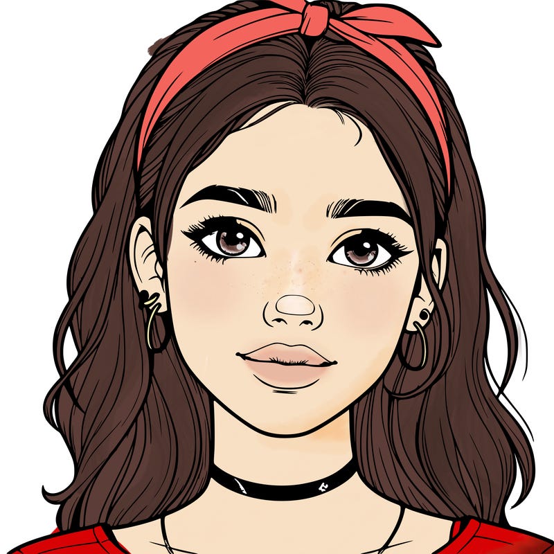 realistic teenage girl