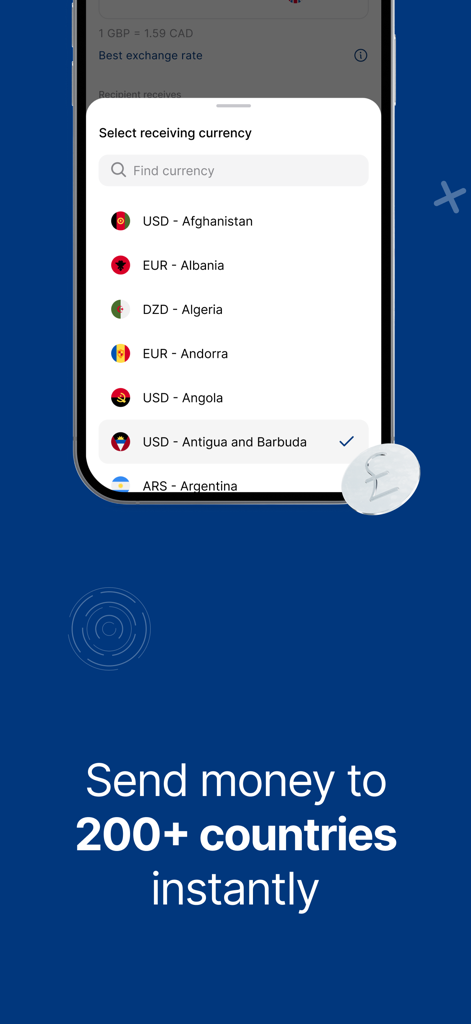 SendNOW | Transferencias seguras de dinero internacional a 185 países