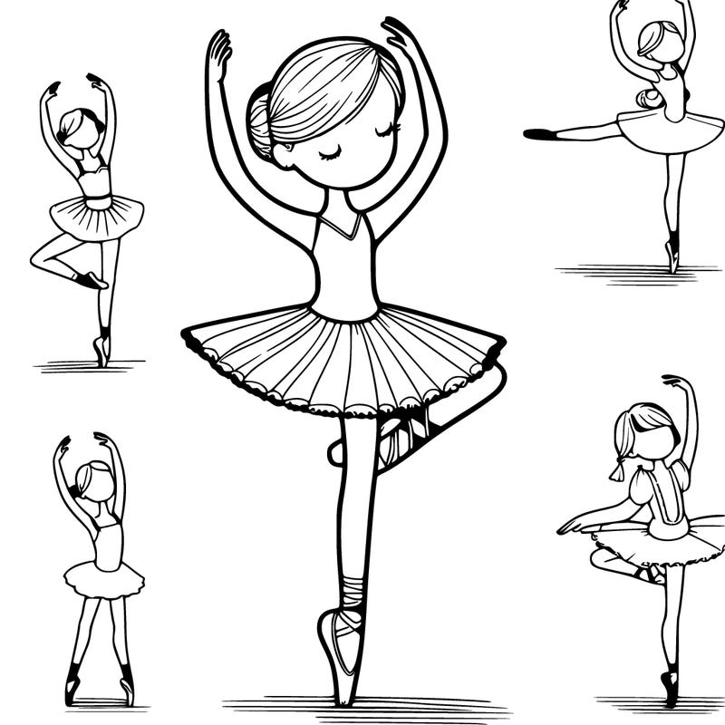 ballet dancer balancing