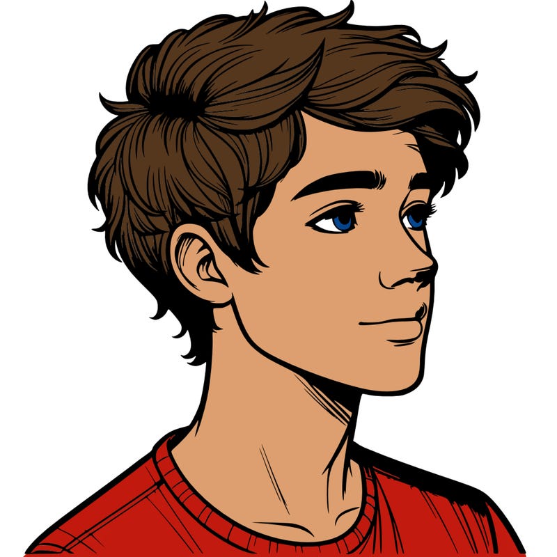 realistic teenage boy