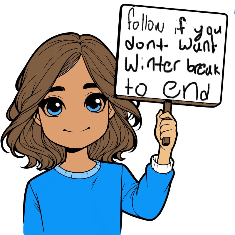 realistic girl holding up a sign