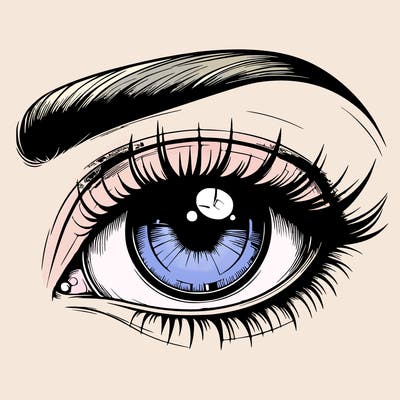 realistic eye