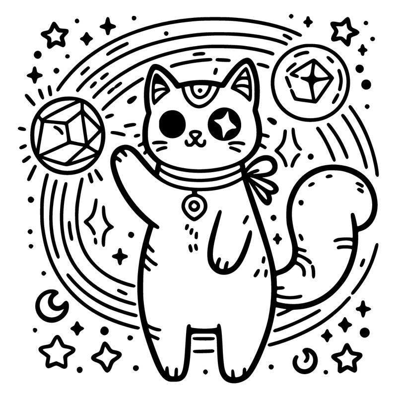 magical cat