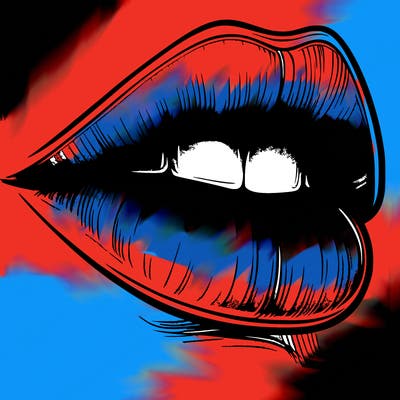 realistic lips