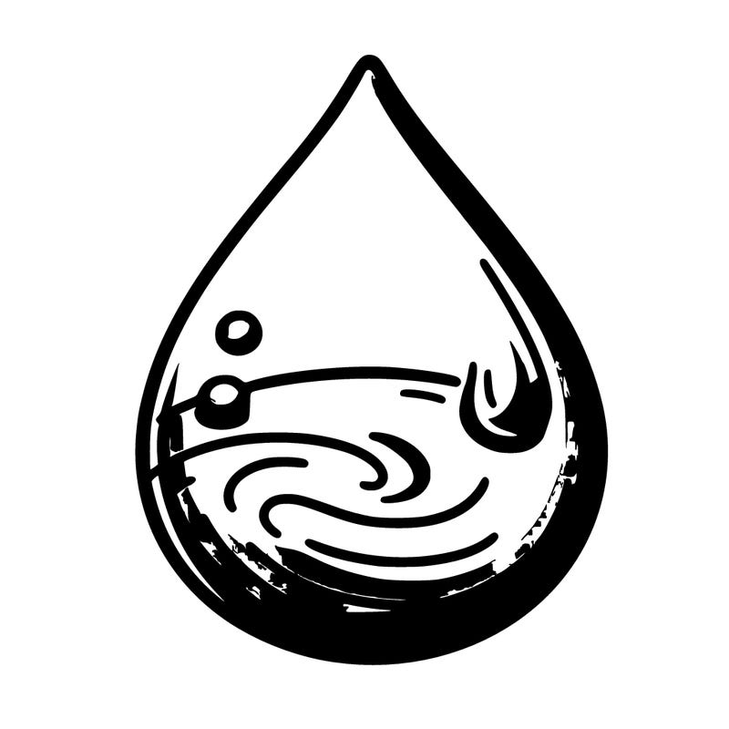 a drop of water