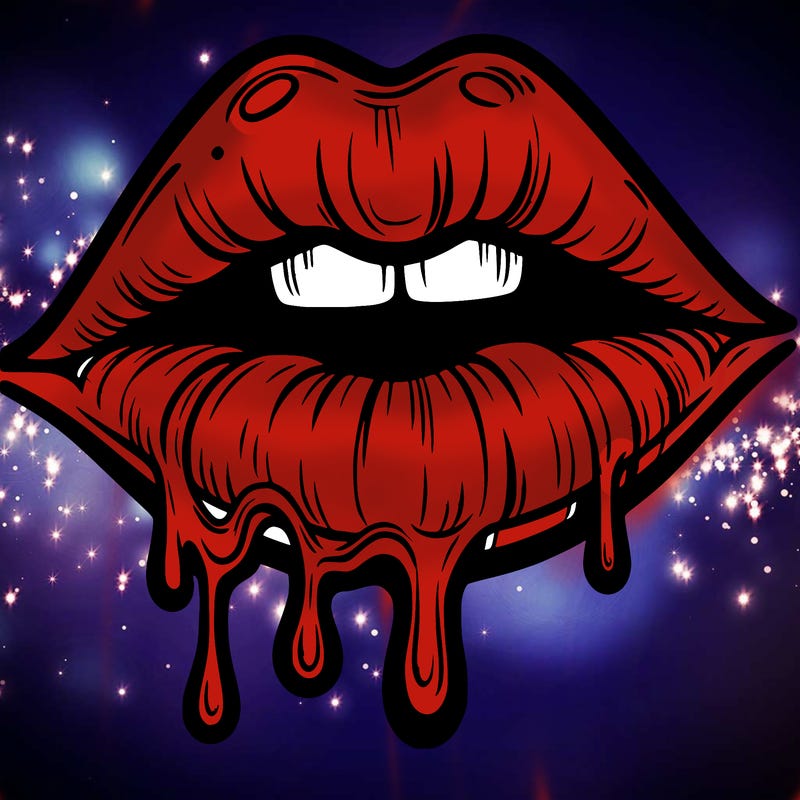 lips that look realistic and drip