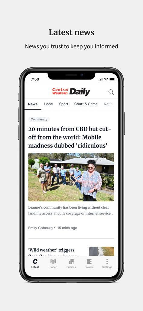 Central Western Daily - News App | MWM