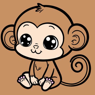 cute monkey