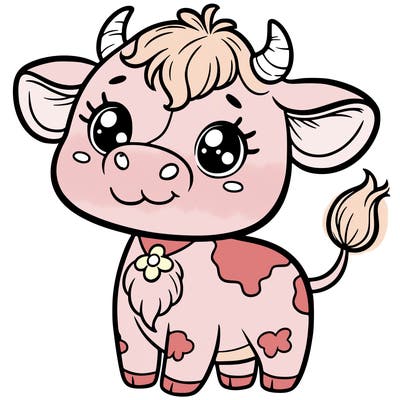 cute cow