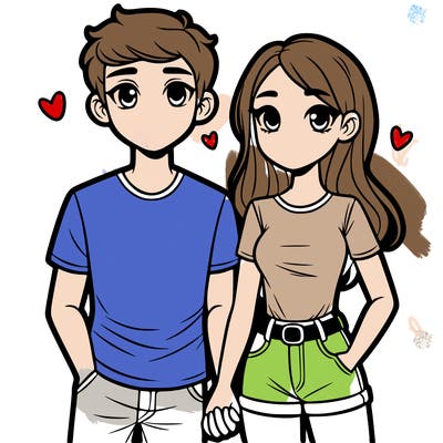 boyfriend and girlfriend