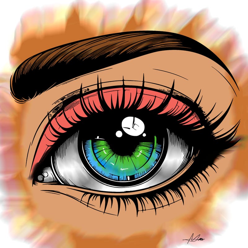 realistic eye